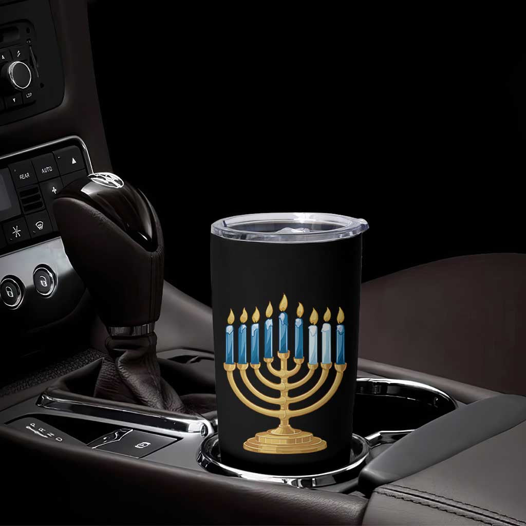 Funny 67 Hanukkah Tumbler Cup Chanukah Menorah Sixth Seventh Night - Wonder Print Shop