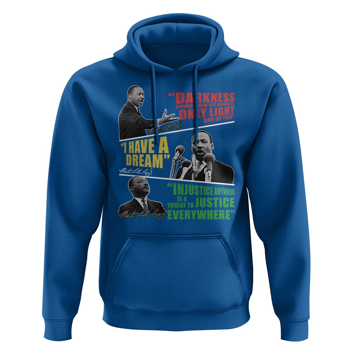 Martin Luther King MLK Quotes Black History Leaders Hoodie