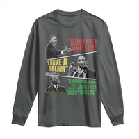 Martin Luther King MLK Quotes Black History Leaders Long Sleeve Shirt
