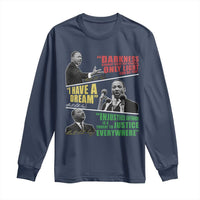 Martin Luther King MLK Quotes Black History Leaders Long Sleeve Shirt