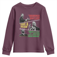 Martin Luther King MLK Quotes Black History Leaders Youth Sweatshirt
