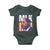 MLK Day I Have A Dream Baby Onesie Martin Luther King Vintage American Flag Black History Month