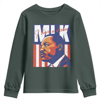 MLK Day I Have A Dream Youth Sweatshirt Martin Luther King Vintage American Flag Black History Month