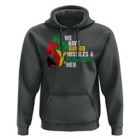 MLK Quotes We Have Guided Missiles And Misguided Men Hoodie Dr Martin Luther King Jr