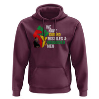 MLK Quotes We Have Guided Missiles And Misguided Men Hoodie Dr Martin Luther King Jr