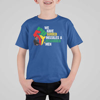 MLK Quotes We Have Guided Missiles And Misguided Men T Shirt For Kid Dr Martin Luther King Jr