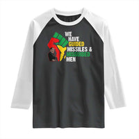 MLK Quotes We Have Guided Missiles And Misguided Men Raglan Shirt Dr Martin Luther King Jr