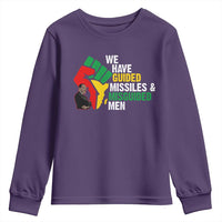 MLK Quotes We Have Guided Missiles And Misguided Men Youth Sweatshirt Dr Martin Luther King Jr