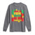 MLK Day Judge Me By The Content Of My Character Long Sleeve Shirt Martin Luther King Africa Map Black History Month