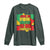 MLK Day Judge Me By The Content Of My Character Long Sleeve Shirt Martin Luther King Africa Map Black History Month