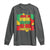 MLK Day Judge Me By The Content Of My Character Long Sleeve Shirt Martin Luther King Africa Map Black History Month