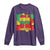 MLK Day Judge Me By The Content Of My Character Long Sleeve Shirt Martin Luther King Africa Map Black History Month