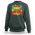 MLK Day Judge Me By The Content Of My Character Sweatshirt Martin Luther King Africa Map Black History Month