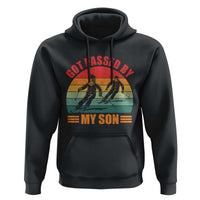 Funny Skiing Ski Dad Hoodie Got Passed By My Son Retro Vintage - Wonder Print Shop