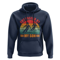 Funny Skiing Ski Dad Hoodie Got Passed By My Son Retro Vintage - Wonder Print Shop