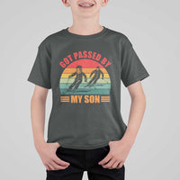 Funny Skiing Ski Dad T Shirt For Kid Got Passed By My Son Retro Vintage - Wonder Print Shop