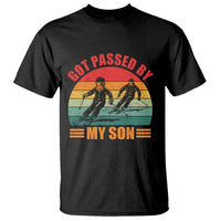 Funny Skiing Ski Dad T Shirt Got Passed By My Son Retro Vintage - Wonder Print Shop