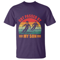 Funny Skiing Ski Dad T Shirt Got Passed By My Son Retro Vintage - Wonder Print Shop