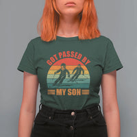 Funny Skiing Ski Dad T Shirt For Women Got Passed By My Son Retro Vintage - Wonder Print Shop