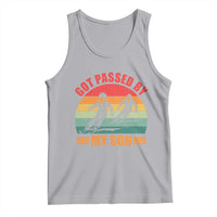 Funny Skiing Ski Dad Tank Top Got Passed By My Son Retro Vintage - Wonder Print Shop