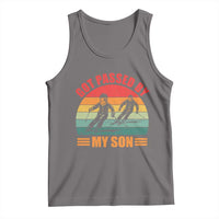 Funny Skiing Ski Dad Tank Top Got Passed By My Son Retro Vintage - Wonder Print Shop