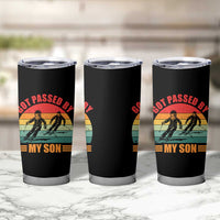 Funny Skiing Ski Dad Tumbler Cup Got Passed By My Son Retro Vintage - Wonder Print Shop