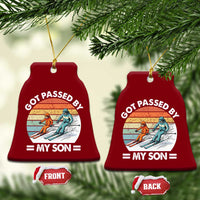 Funny Ski Dad Ceramic Ornament Got Passed By My Son Retro Vintage - Wonder Print Shop