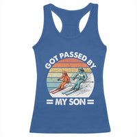 Funny Ski Dad Racerback Tank Top Got Passed By My Son Retro Vintage - Wonder Print Shop