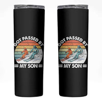 Funny Ski Dad Skinny Tumbler Got Passed By My Son Retro Vintage - Wonder Print Shop