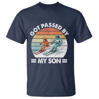 Funny Ski Dad T Shirt Got Passed By My Son Retro Vintage - Wonder Print Shop