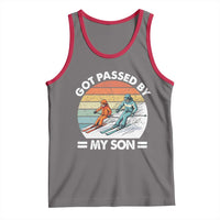 Funny Ski Dad Tank Top Got Passed By My Son Retro Vintage - Wonder Print Shop