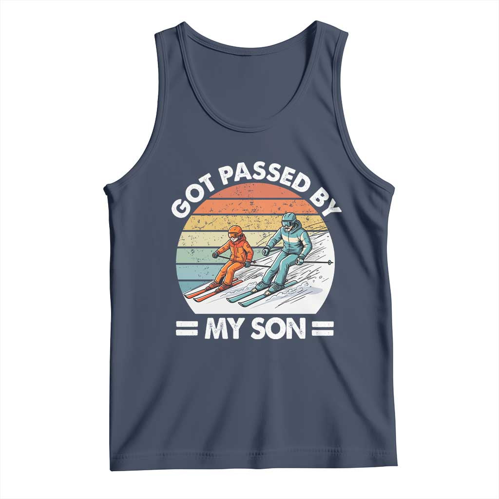 Funny Ski Dad Tank Top Got Passed By My Son Retro Vintage - Wonder Print Shop