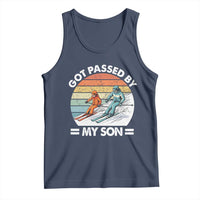 Funny Ski Dad Tank Top Got Passed By My Son Retro Vintage - Wonder Print Shop