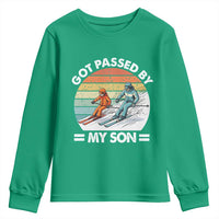 Funny Ski Dad Youth Sweatshirt Got Passed By My Son Retro Vintage - Wonder Print Shop