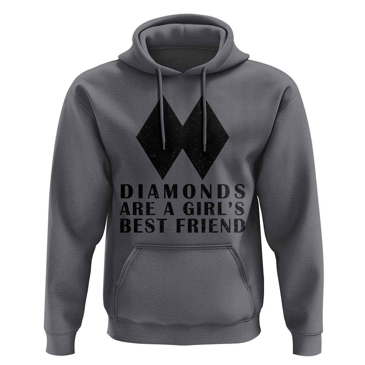 Funny Skiing Snowboarding Hoodie Diamonds Are A Girls Best Friend