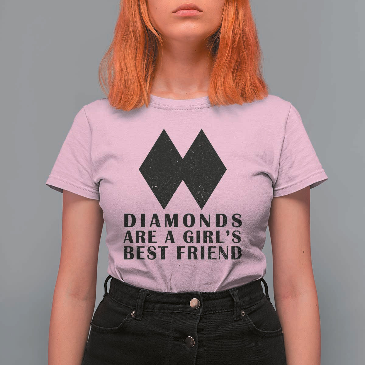 Funny Skiing Snowboarding T Shirt For Women Diamonds Are A Girls Best Friend