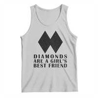 Funny Skiing Snowboarding Tank Top Diamonds Are A Girls Best Friend