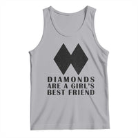 Funny Skiing Snowboarding Tank Top Diamonds Are A Girls Best Friend