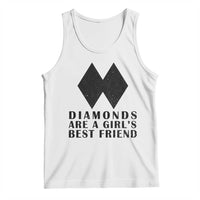 Funny Skiing Snowboarding Tank Top Diamonds Are A Girls Best Friend