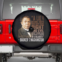 Booker Taliaferro Washington Spare Tire Cover A Lie Doesn't Become Truth Black History Month