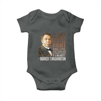 Booker Taliaferro Washington Baby Onesie A Lie Doesn't Become Truth Black History Month