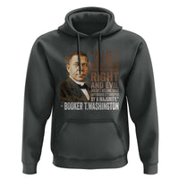 Booker Taliaferro Washington Hoodie A Lie Doesn't Become Truth Black History Month