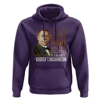 Booker Taliaferro Washington Hoodie A Lie Doesn't Become Truth Black History Month