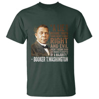 Booker Taliaferro Washington T Shirt A Lie Doesn't Become Truth Black History Month