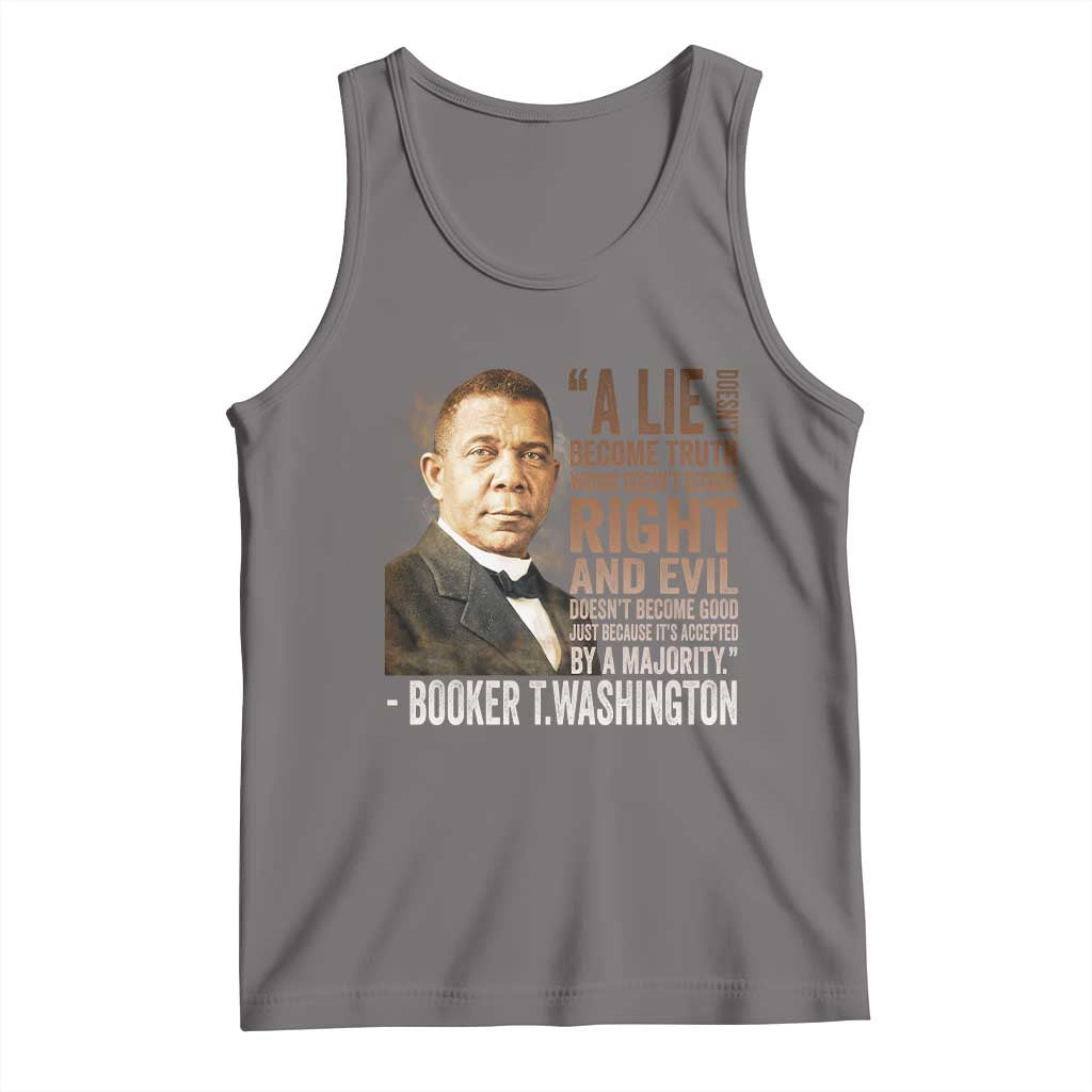 Booker Taliaferro Washington Tank Top A Lie Doesn't Become Truth Black History Month