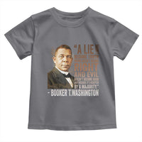 Booker Taliaferro Washington Toddler T Shirt A Lie Doesn't Become Truth Black History Month