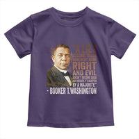 Booker Taliaferro Washington Toddler T Shirt A Lie Doesn't Become Truth Black History Month