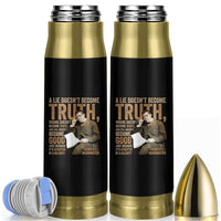 Booker Taliaferro Washington Bullet Tumbler A Lie Doesnt Become Truth Wrong Doesnt Become Right