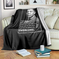 Booker Taliaferro Washington Throw Blanket Success Is To Be Measured Not So Much By The Position That One Has Reached