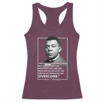 Booker Taliaferro Washington Racerback Tank Top Success Is To Be Measured Not So Much By The Position That One Has Reached